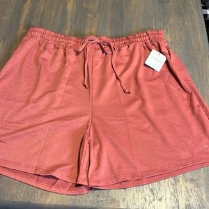 Women’s size 2x shorts PSK COLLECTIVE. NWT ROSE  #9
